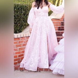 Sherri Hill | Dresses | Sherri Hill 575 Beaded Deep Vneck Fitted Dress |  Poshmark
